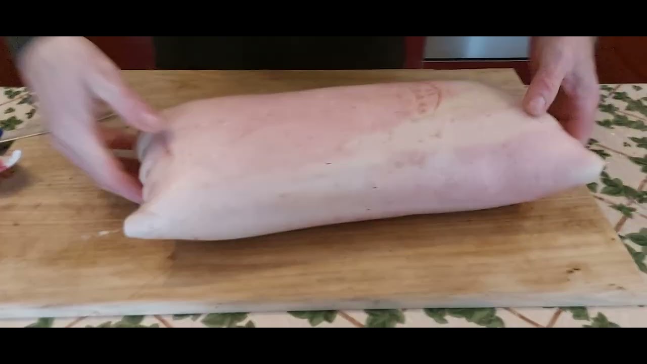 pancetta steccata cucita