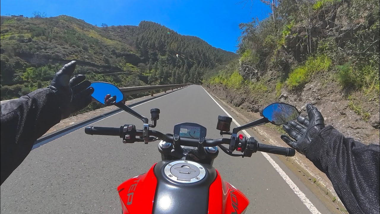 DUCATI MONSTER 937 POV (no talking) - (not so chill) sunday ride 👺