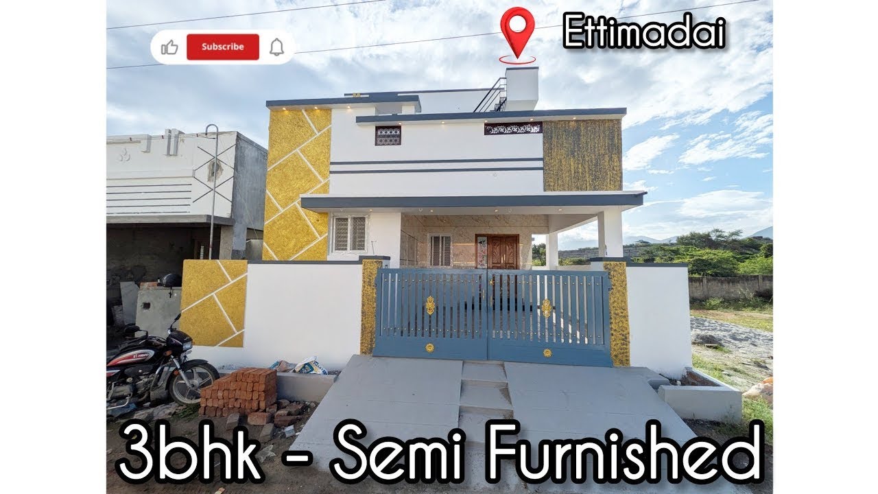 3-комнатная квартира, частично меблированная | Новый дом на продажу в Коимбатуре | Срочная продаж...