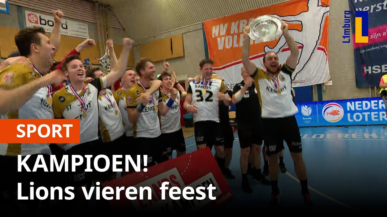 Lions pakt landstitel: 'Zo hard voor geknokt' | 1Limburg