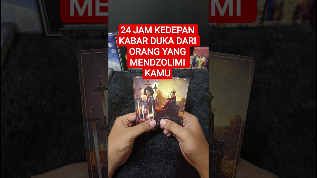 24 JAM KEDEPAN KABAR DUKA DARI ORANG YANG MENDZOLIMI KAMU #tarot #tarotreading