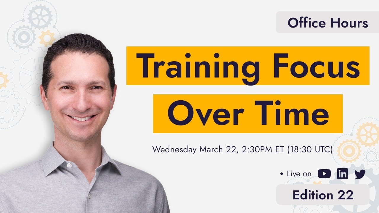 Office Hours #22: Training Focus Over Time