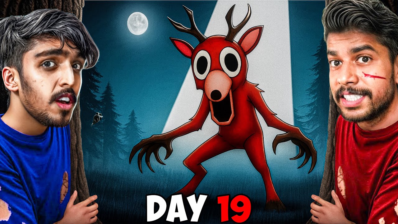 Surviving 99 Nights In The Forest With NOOBMASTER in ROBLOX 