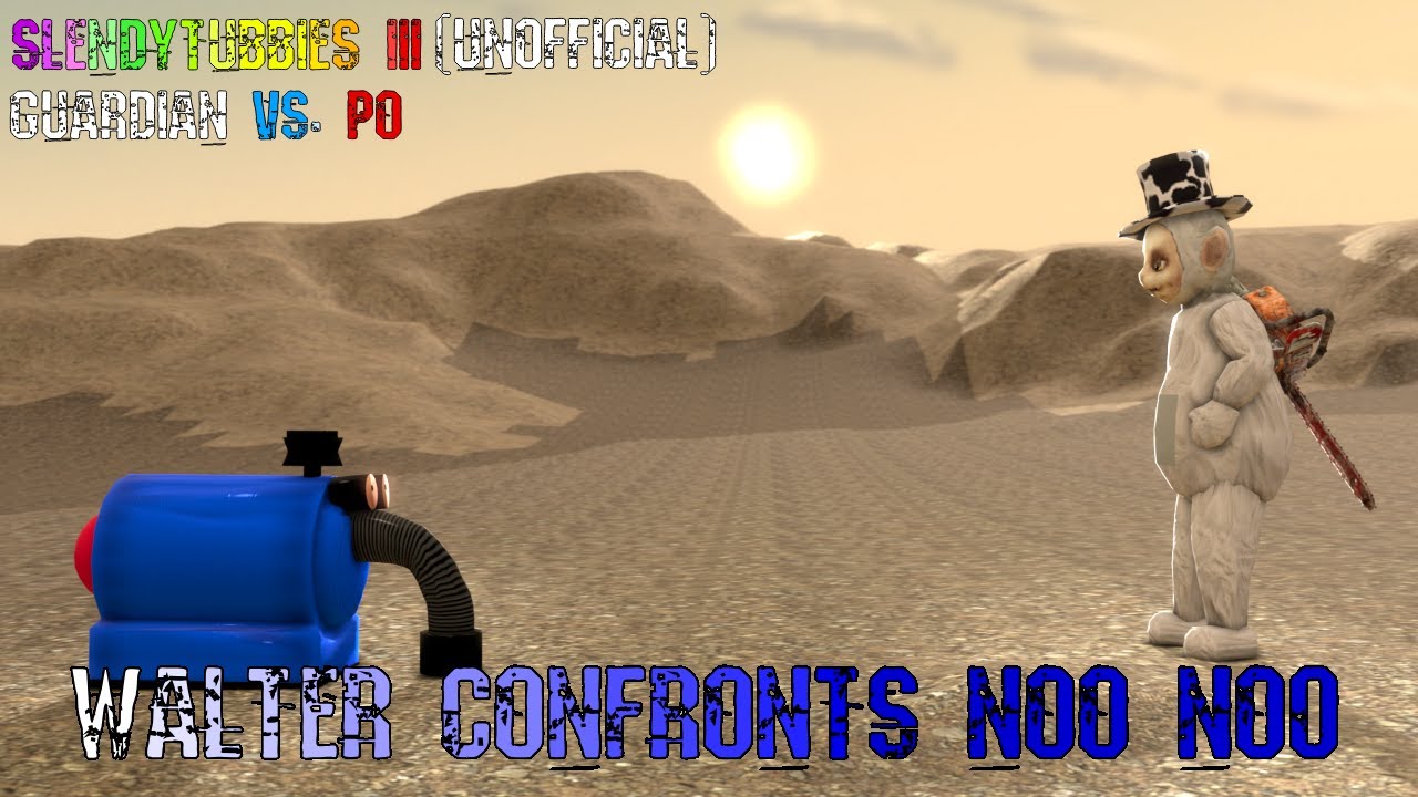 (SFM) Slendytubbies III Movie: Walter Confronts Noo Noo Scene (Unofficial Fan Made Video)