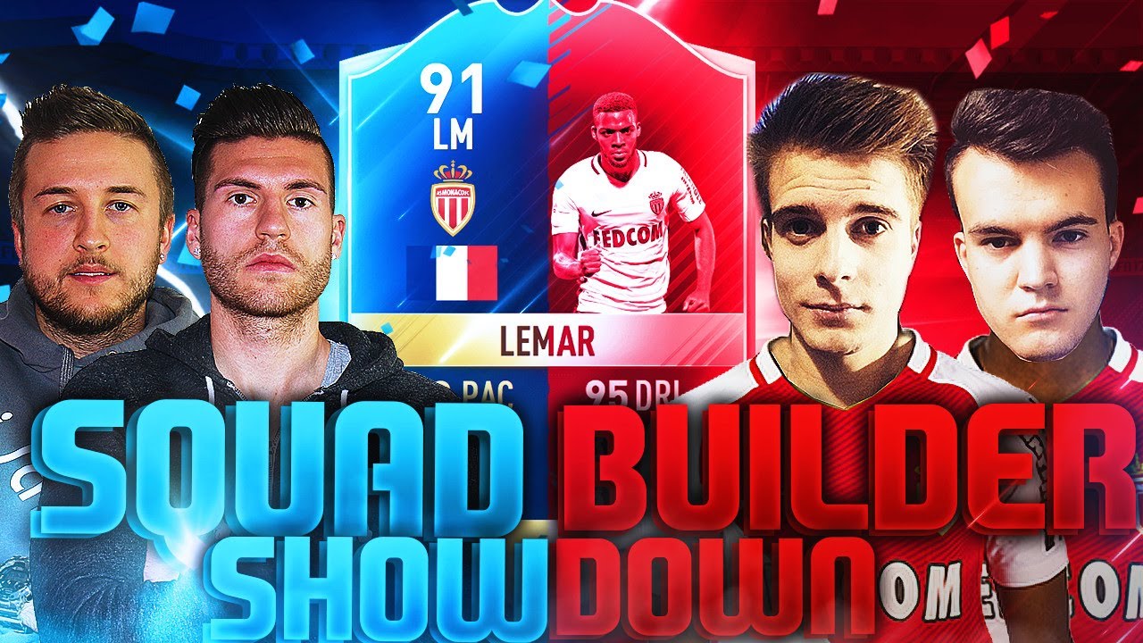 FIFA 17: 2 vs 2 TOTS LEMAR SQUAD BUILDER BATTLE 🔥😱 TISISCHUBECH vs FGU