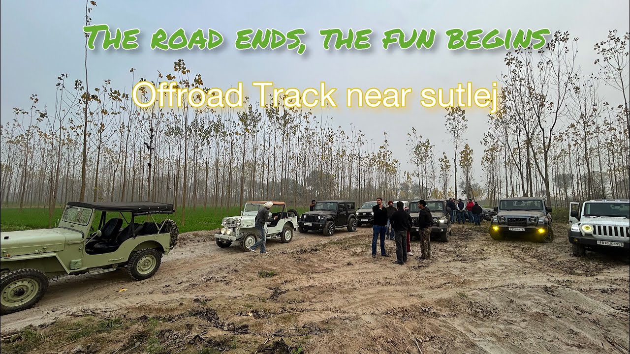 Off-road track near SUTLEJ #ludhiana 