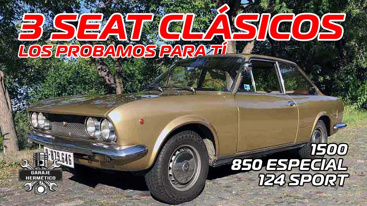 ¡Un sueño! Probamos 3 SEAT CLÁSICOS