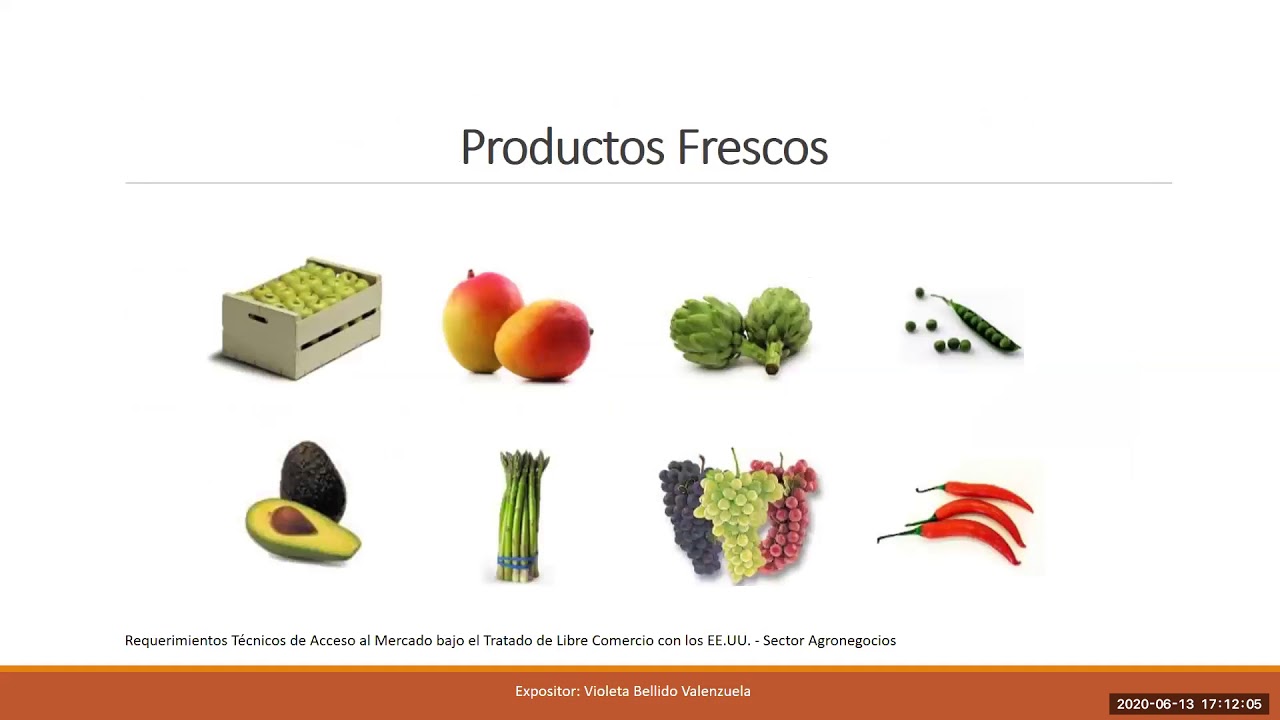 Curso de Agroexportaciones - Requisitos Técnicos para la Agroexportación