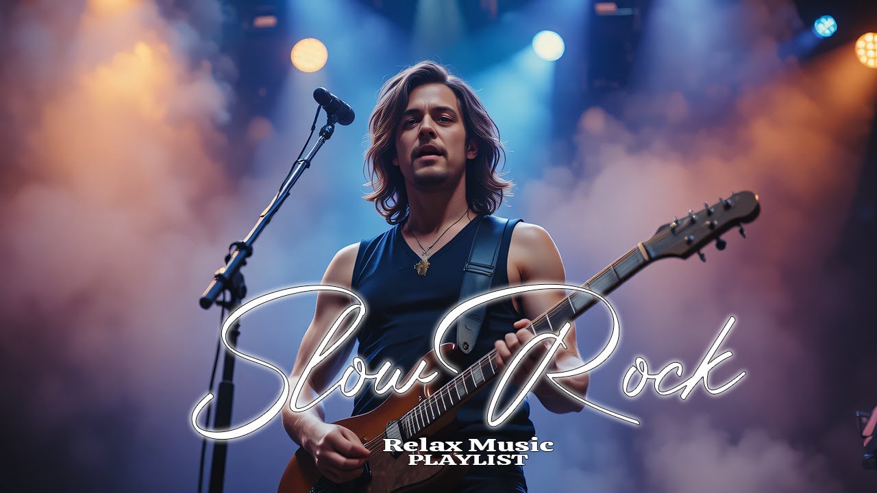 Soulful Guitar Slow Rock 🎸 Emotional Love Songs for Reflection