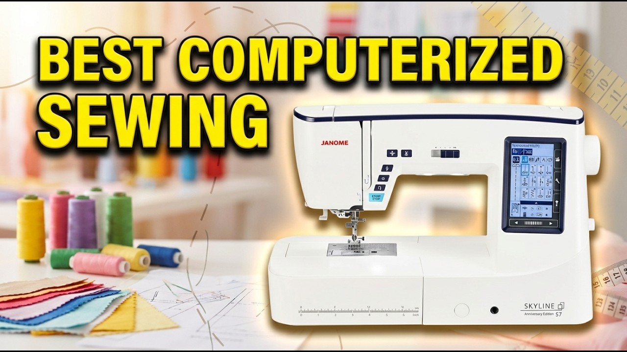 Best Computerized Sewing Machine 2026: Top 13 Models for Quilting, Embroidery & Home Sewing
