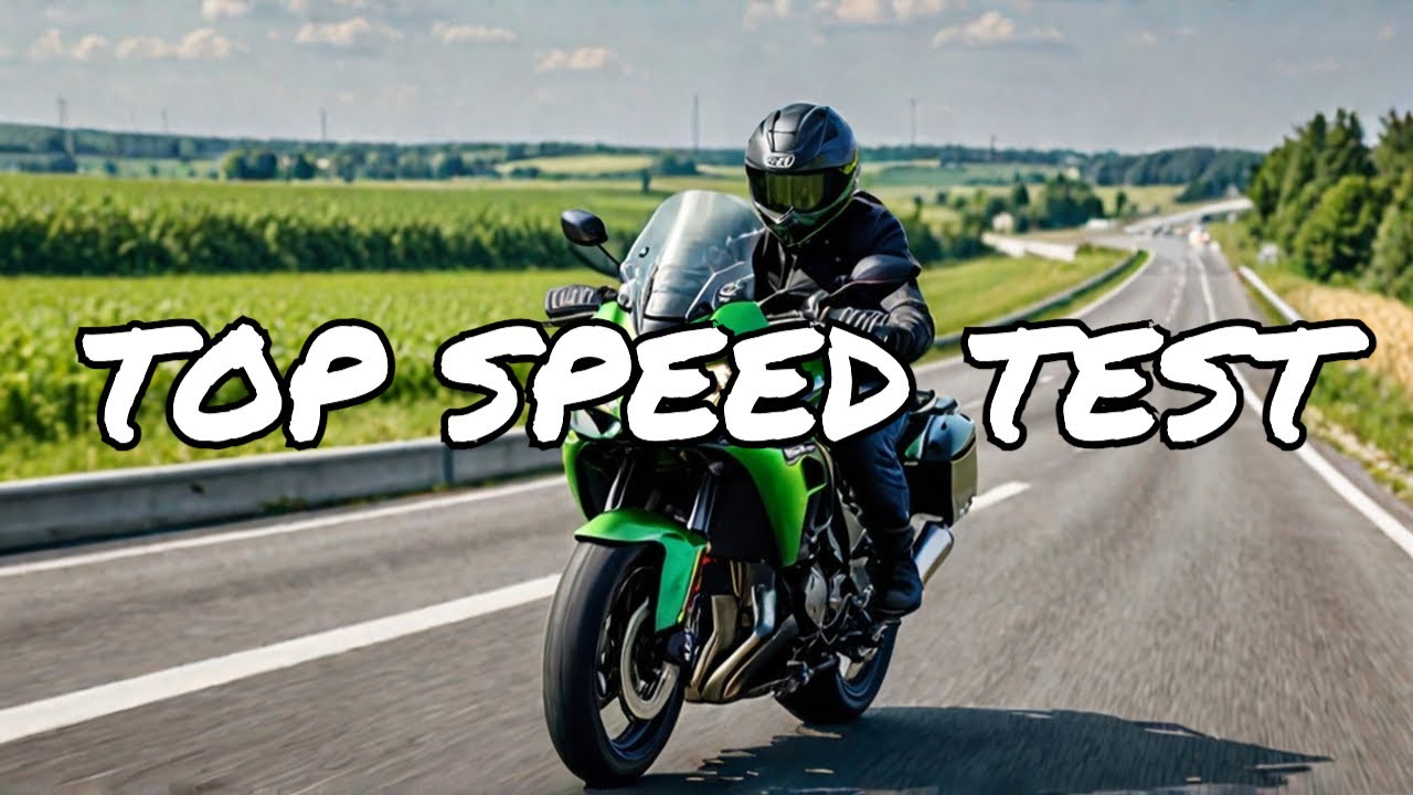 Top Speed in German Autobahn with Kawasaki Versys 1000 #motovlog