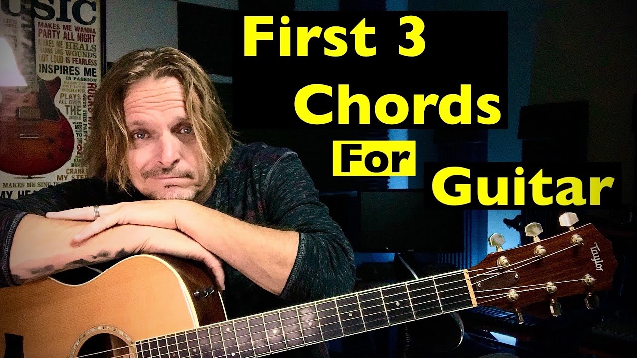 Start Learning These 3 Guitar Chords First