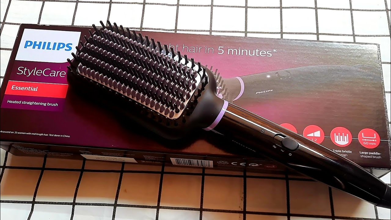 أفضل فرشاة شعر وطريقة إستخدامها فيليبس/philips hair straightener
