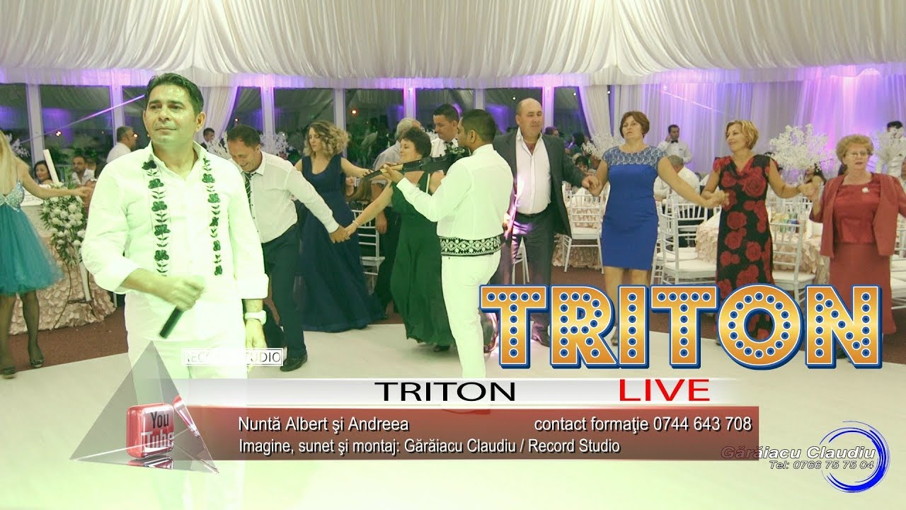 TRITON | Mandrulita de la Gorj, ii bagasi in draci pe toti | Colaje HORA Nunta Albert & Andreea