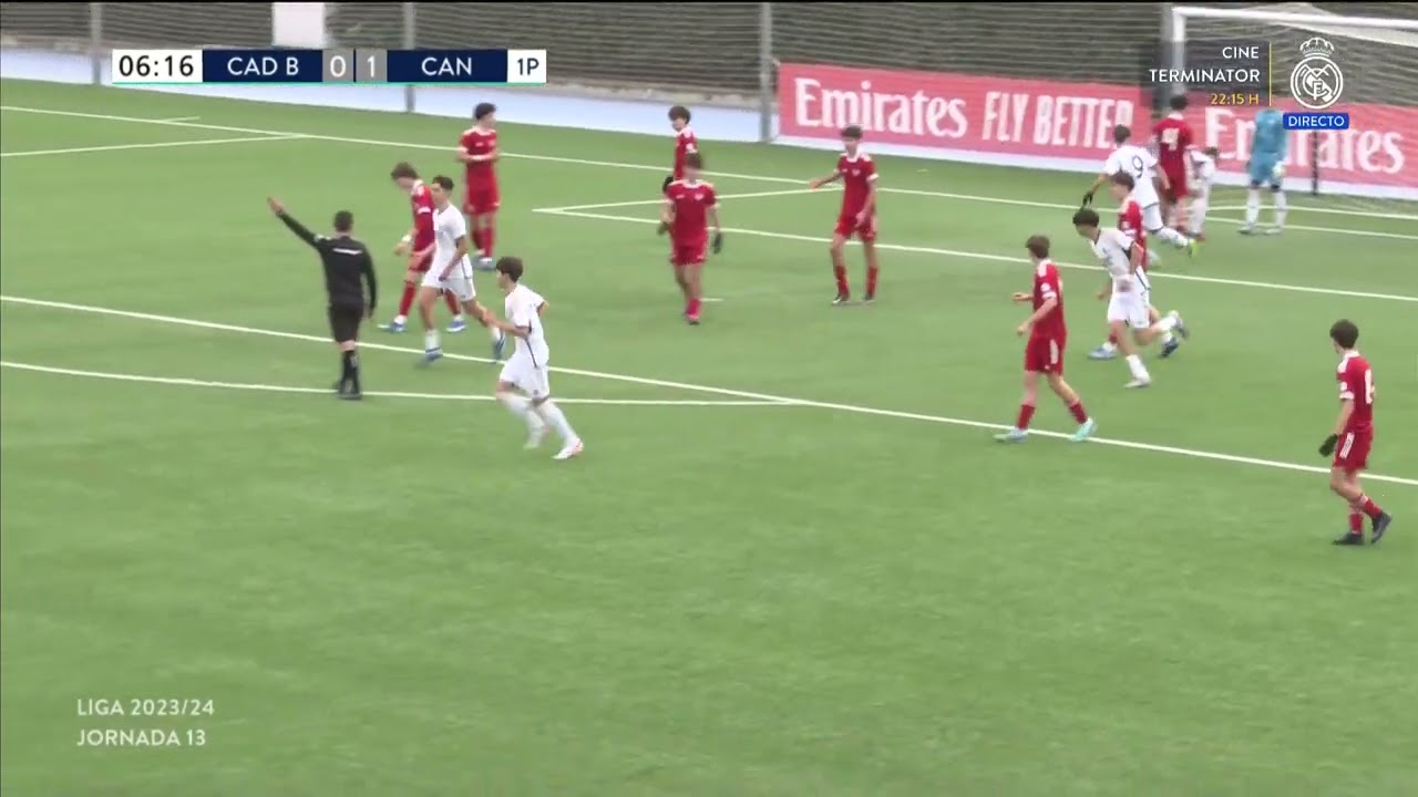 Cantera Real Madrid Cadete B - Canillas  !6 Ene 2024