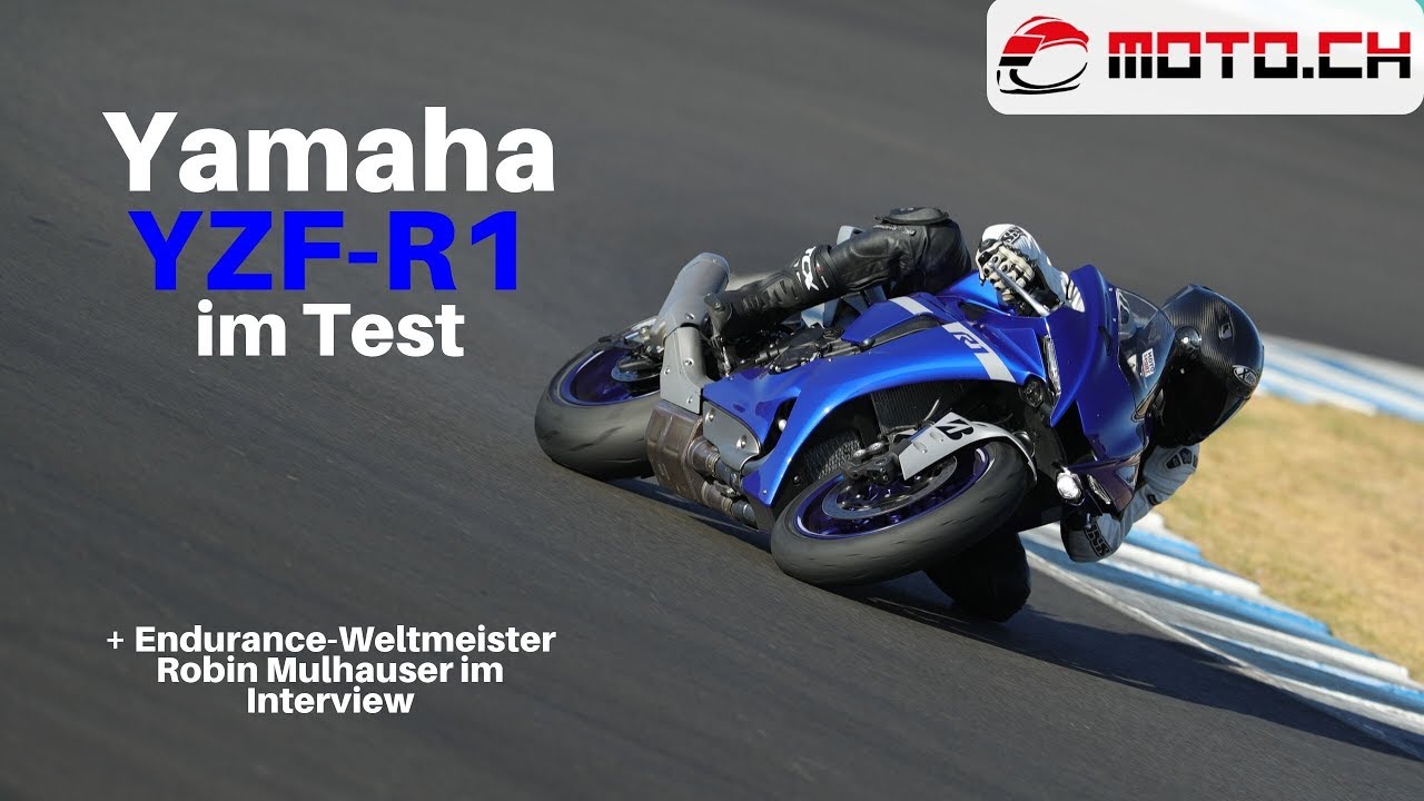 Yamaha YZF-R1 2020 im Test mit Gast Robin Mulhauser (Deutsch)