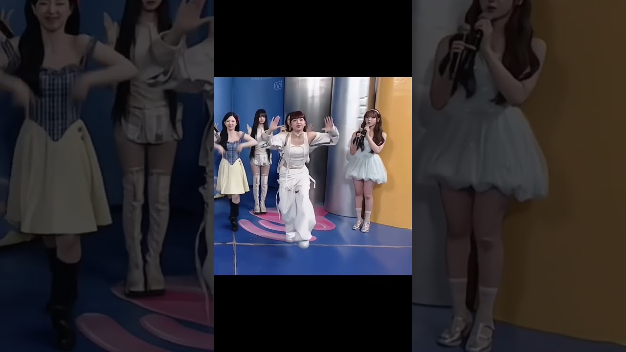 Jiwo Nmixx Look dance Chiquita🥰 #babymonster #wegoup #chiquita #jiwoo