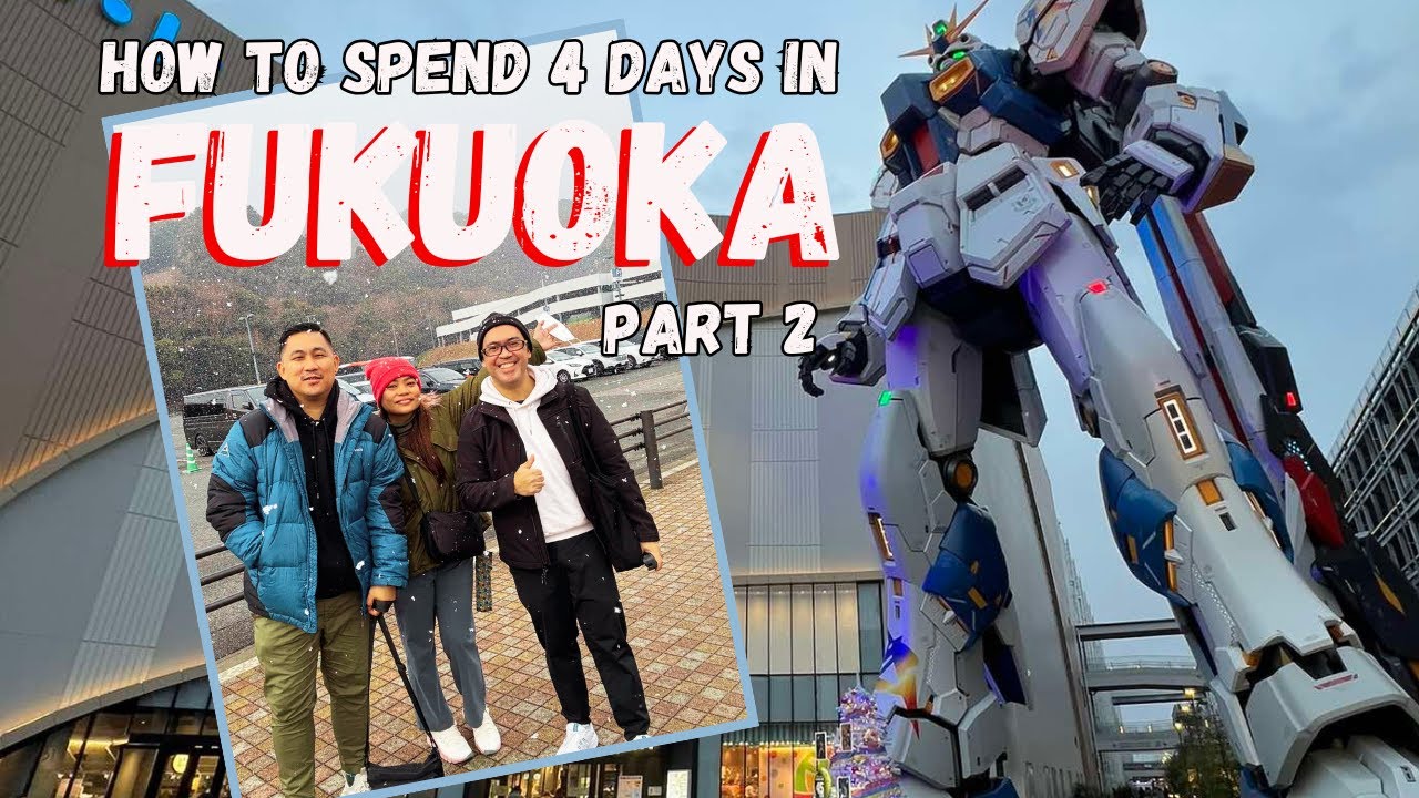 Shopping Day in Fukuoka! Tosu Outlets, LaLaport & Gundam + Don Quijote Haul 🇯🇵