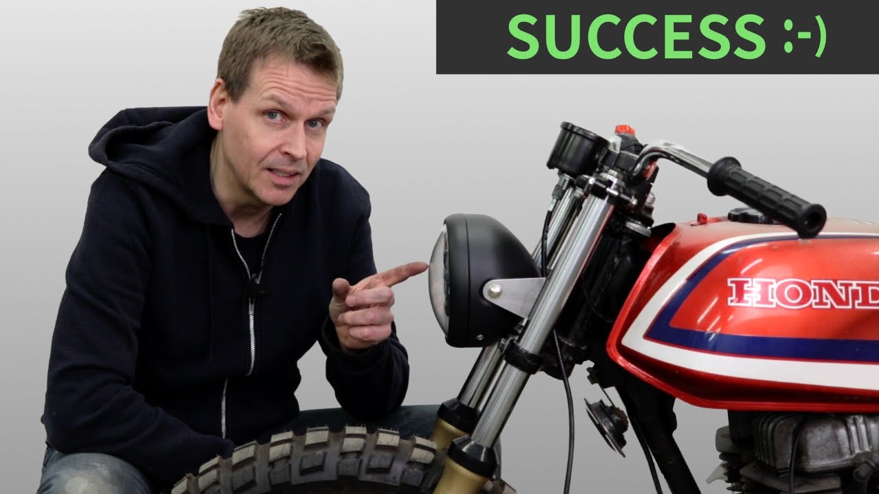 Fabricating Headlight Brackets Successfully - Honda CB400 Cafe Racer Build E6·S2