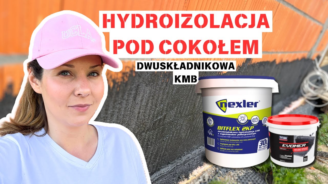 HYDROIZOLACJA dwuskładnikowa KMB pod cokołem  - Przygotowanie ściany przed elewacją | KOSZT