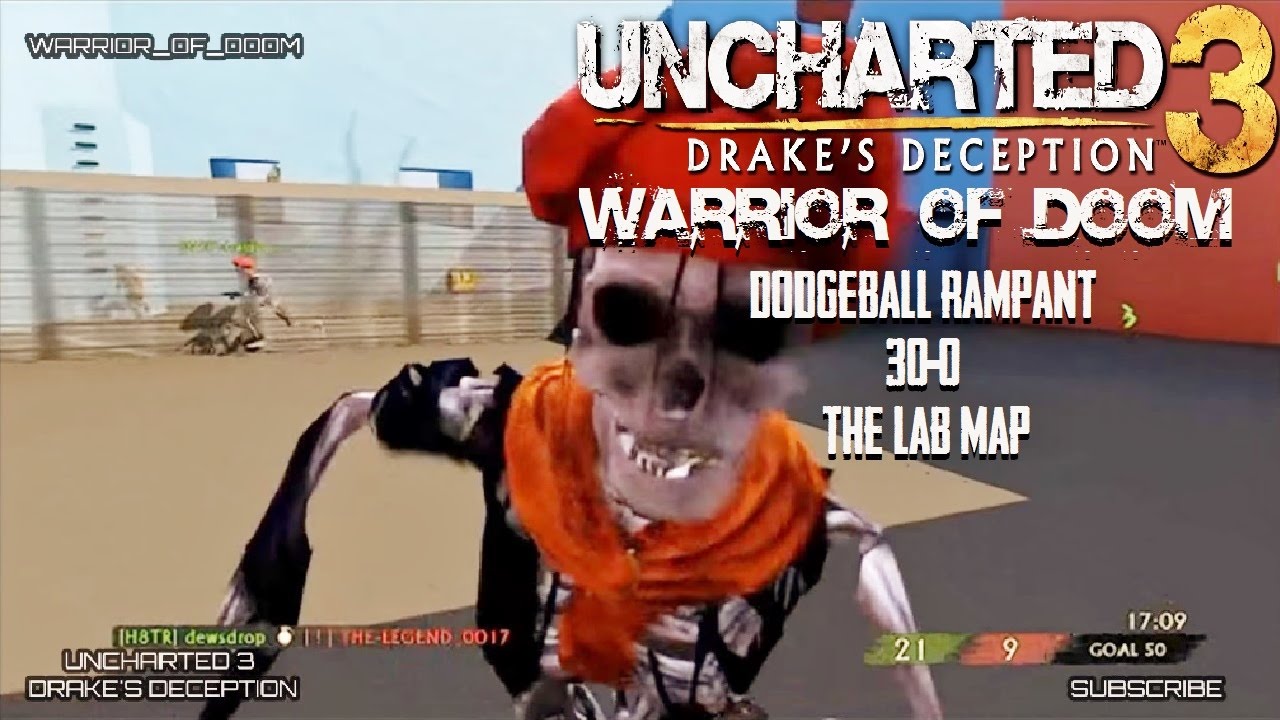 Uncharted 3 | Rampant | Dodgeball | The Lab Map