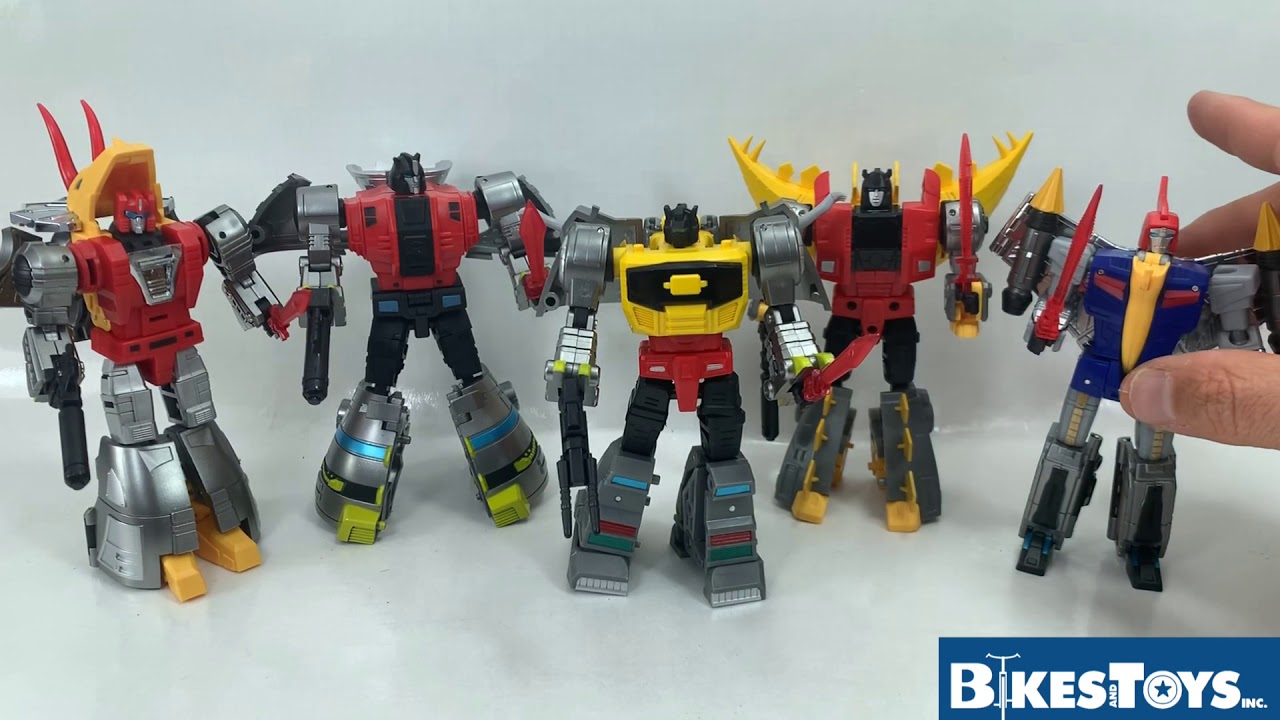Transformers DX9 Dinobots Set Review en Español