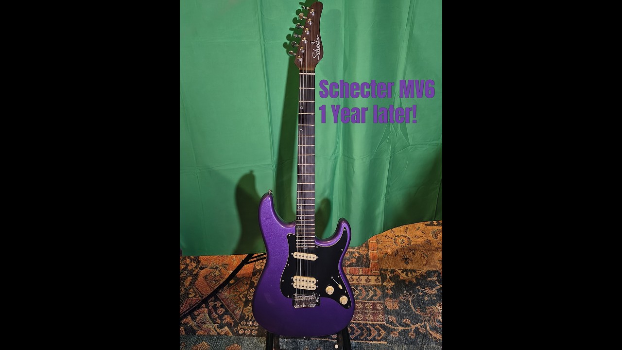 Schecter MV6 a Year Later