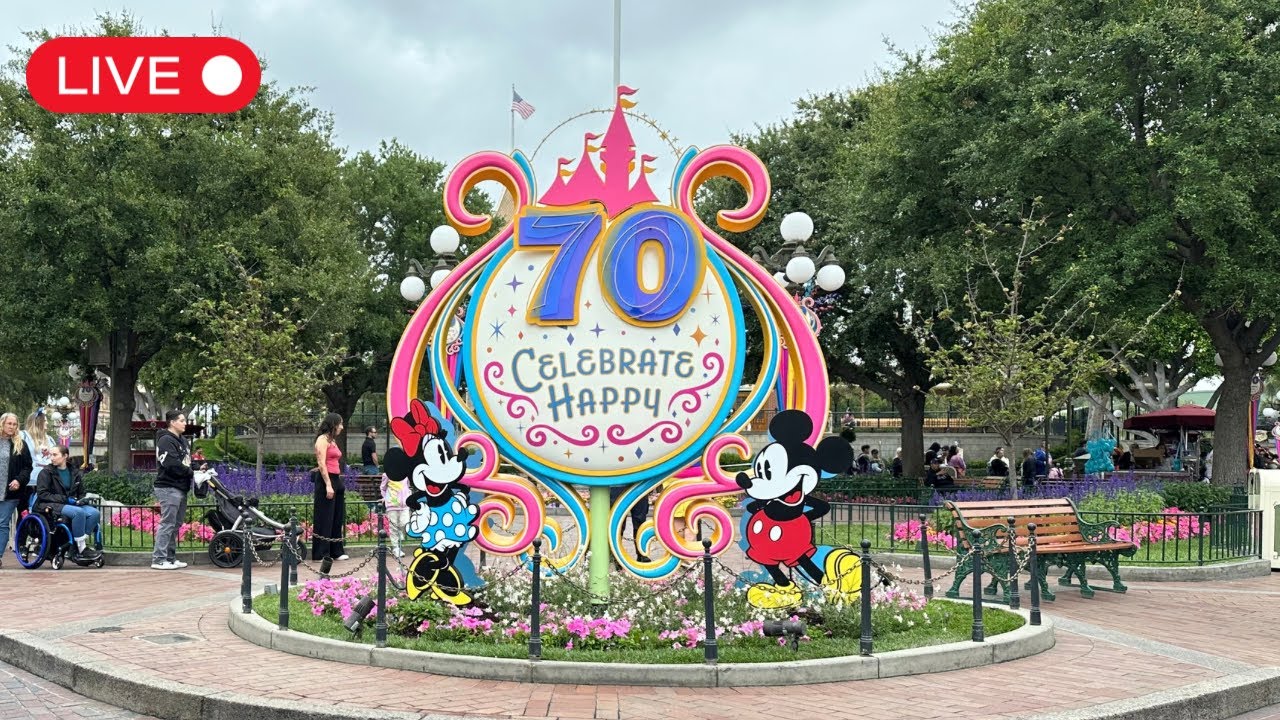 🔴 LIVE: Disneyland 70th Celebration