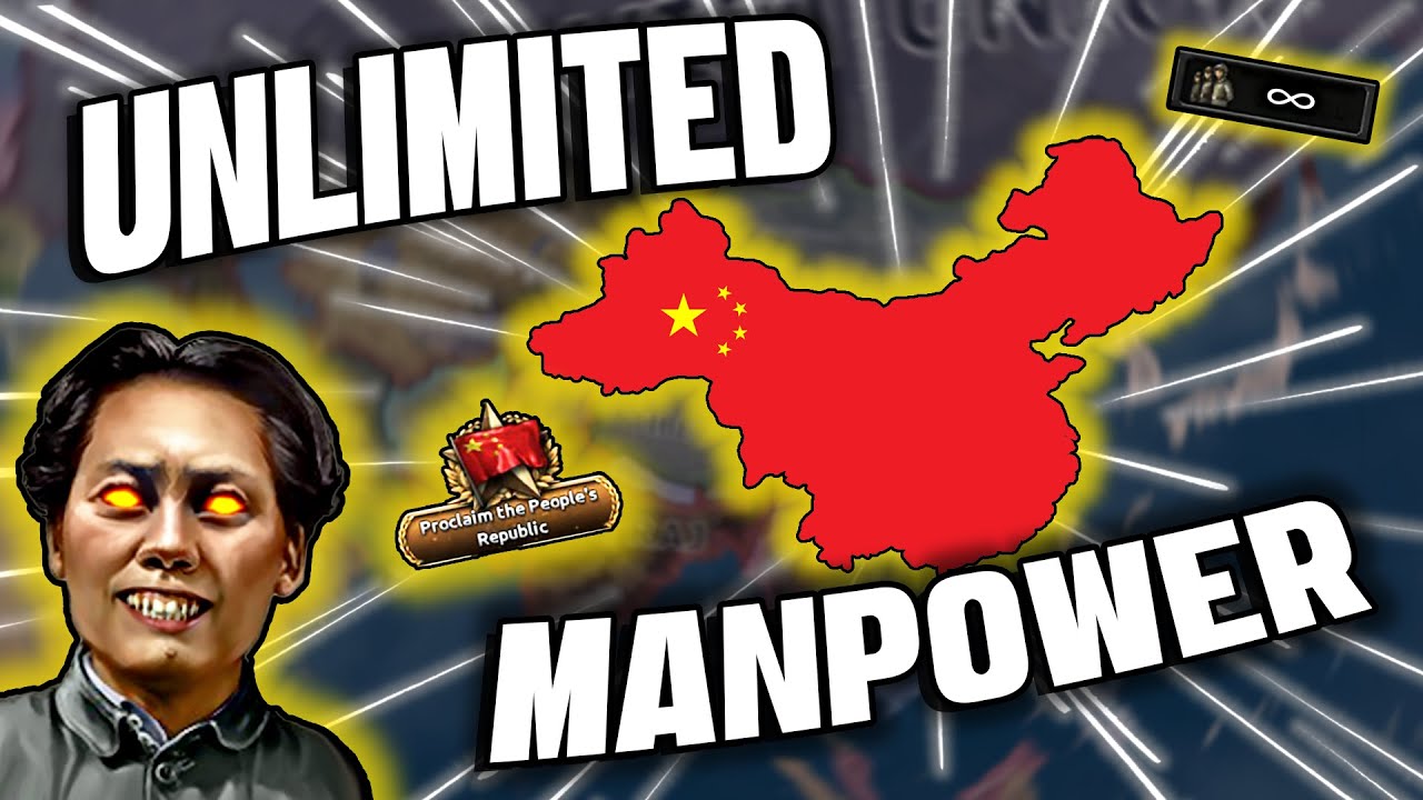 The Hoi4 Nation With UNLIMITED MANPOWER! - Communist China In Hoi4