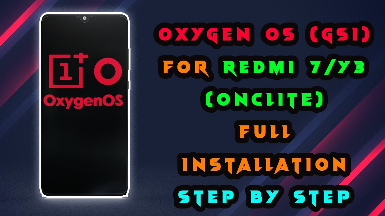 OXYGEN OS for REDMI 7/Y3 ONCLITE | FULL INSTALLATION IN FEW STEPS | HINDI | (ENG SUB) |