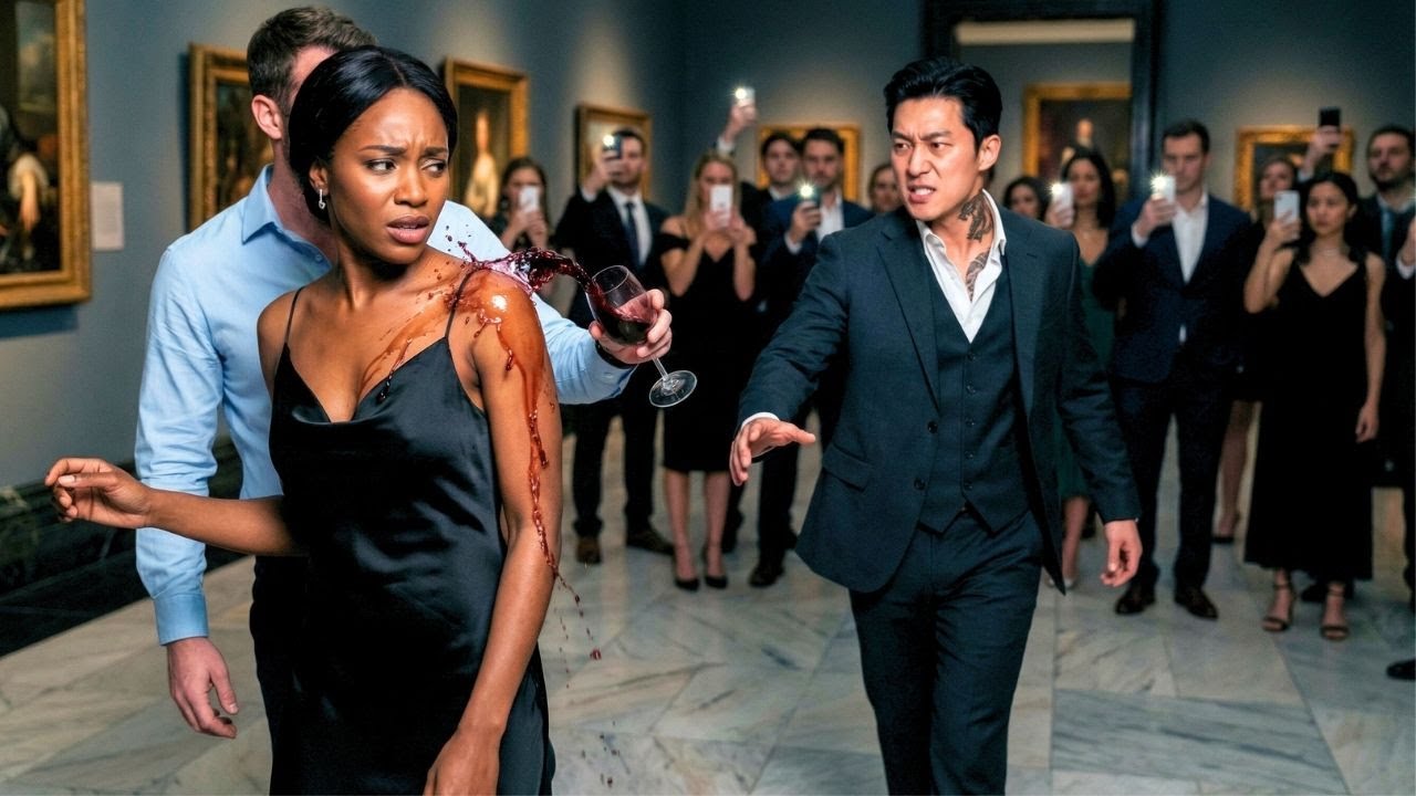 Ex Poured Red Wine On Black Lady — Not Knowing She's the Cherished Wife Of Korean Mafia Boss