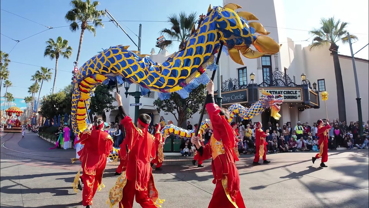 *BRAND NEW 2025* Disney's LUNAR New Year PARADE in 4K! Year of the Snake!