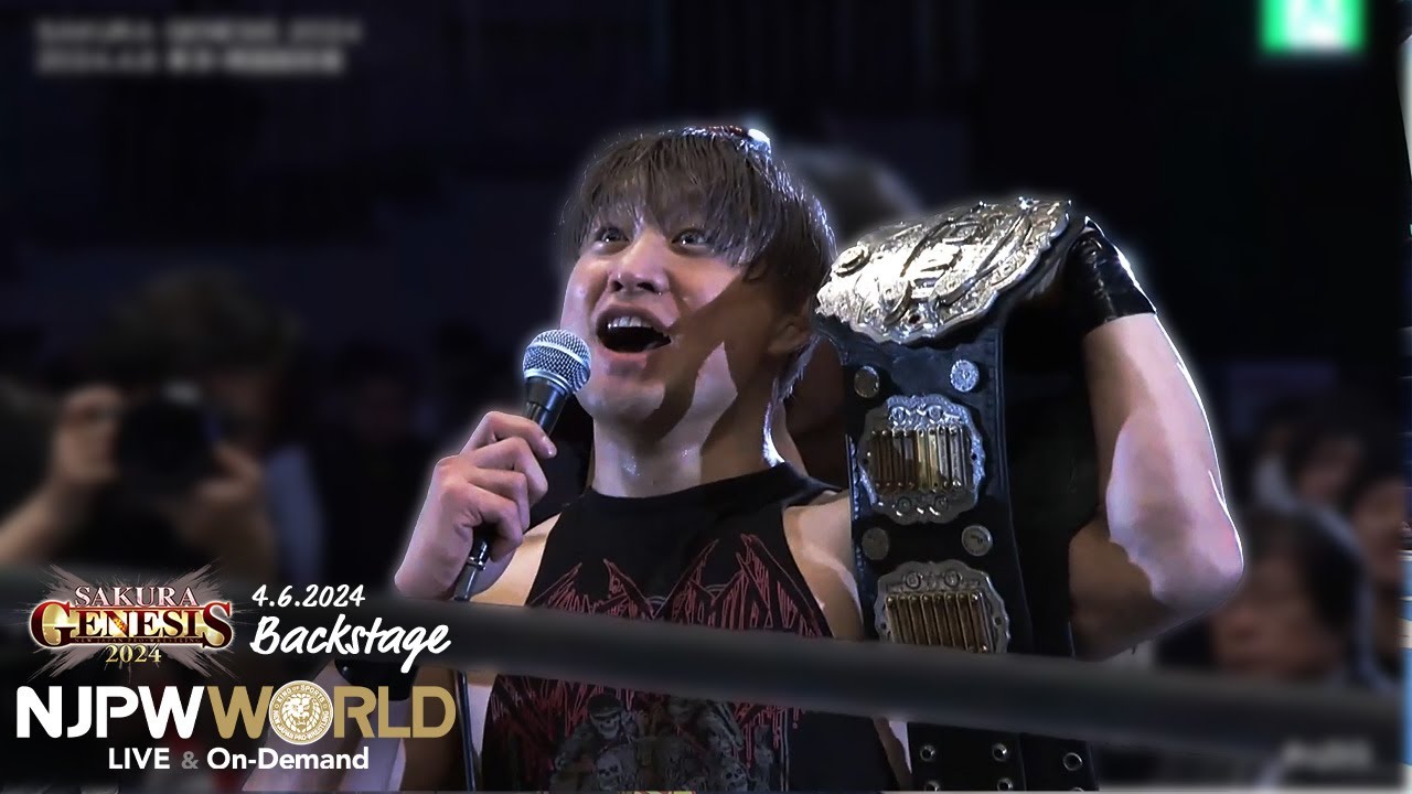 #njSG 6th match Backstage 4/6/24｜SAKURA GENESIS 2024 第6試合 Backstage