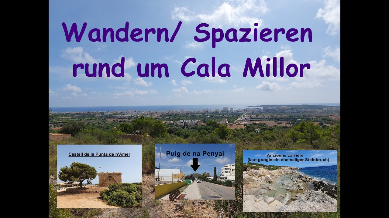 Spazieren/ Wandern rund um Cala Millor auf Mallorca