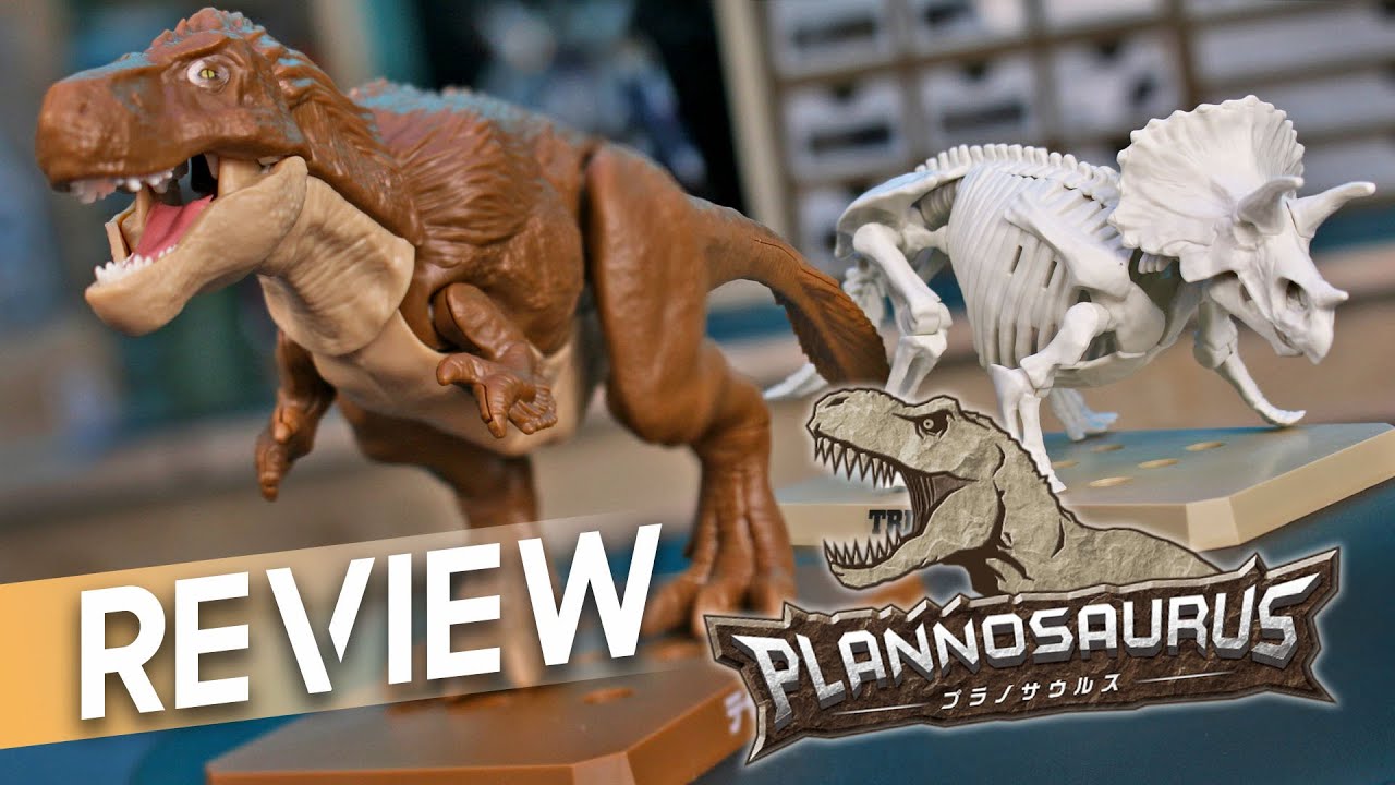 Plannosaurus Tyrannosaurus & Triceratops - UNBOXING and Review!