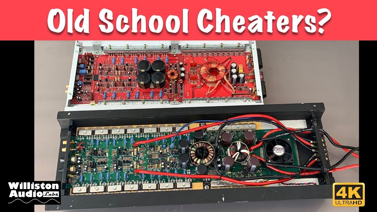 $1100 vs $720 Amps from 1998 - Lanzar 50c vs Crossfire CFA-30HC [4K]
