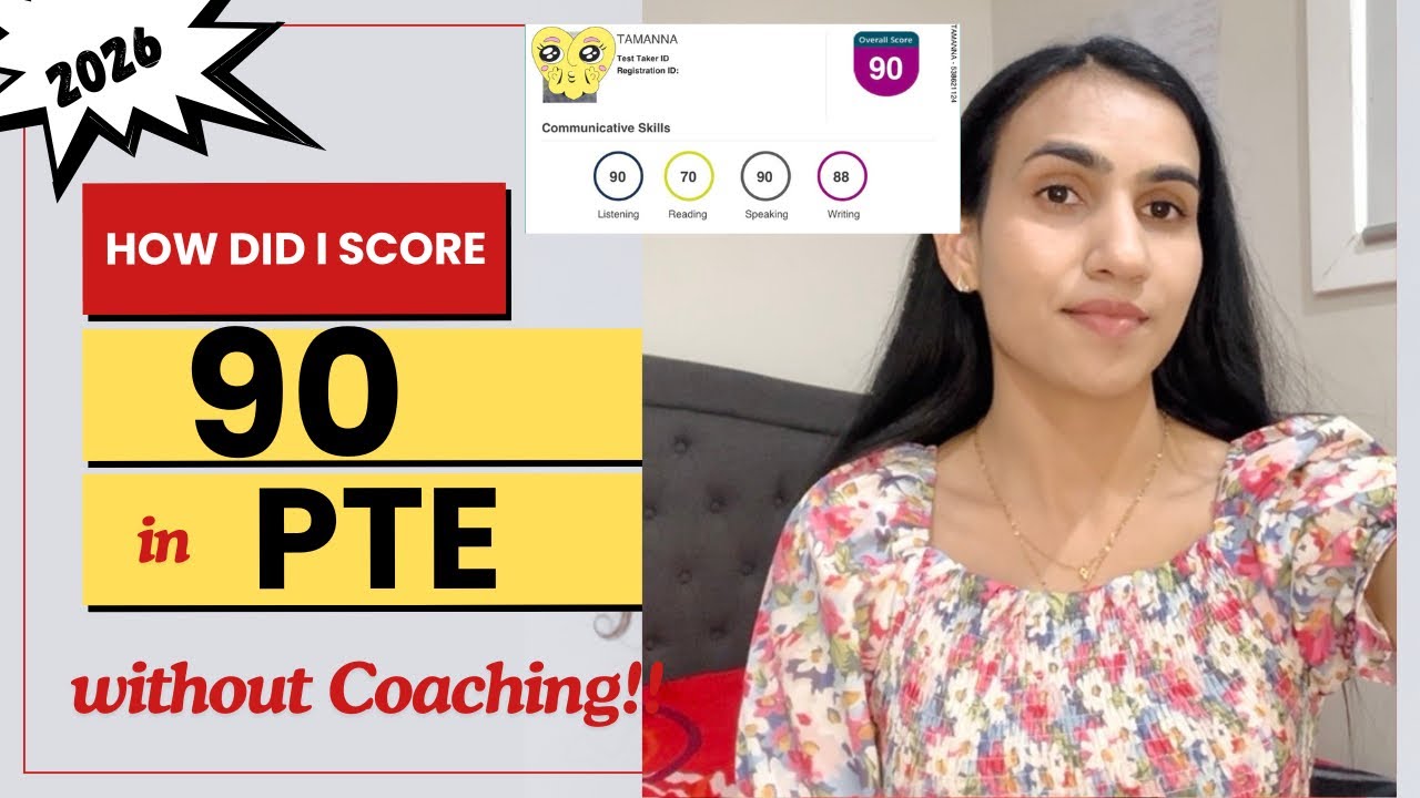 PTE 90/90 in 2026| My Score, Study Resources & Strategies