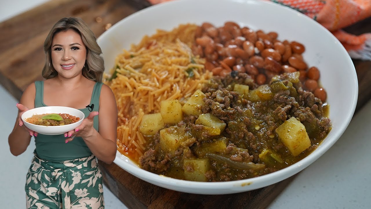 Grandmas Classic PICADILLO DE CHILE VERDE, a true comfort and on a BUDGET!
