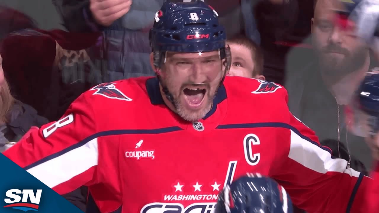 Capitals' Alex Ovechkin Unleashes Wicked Shot That Blows Past Ducks' Petr Mrazek