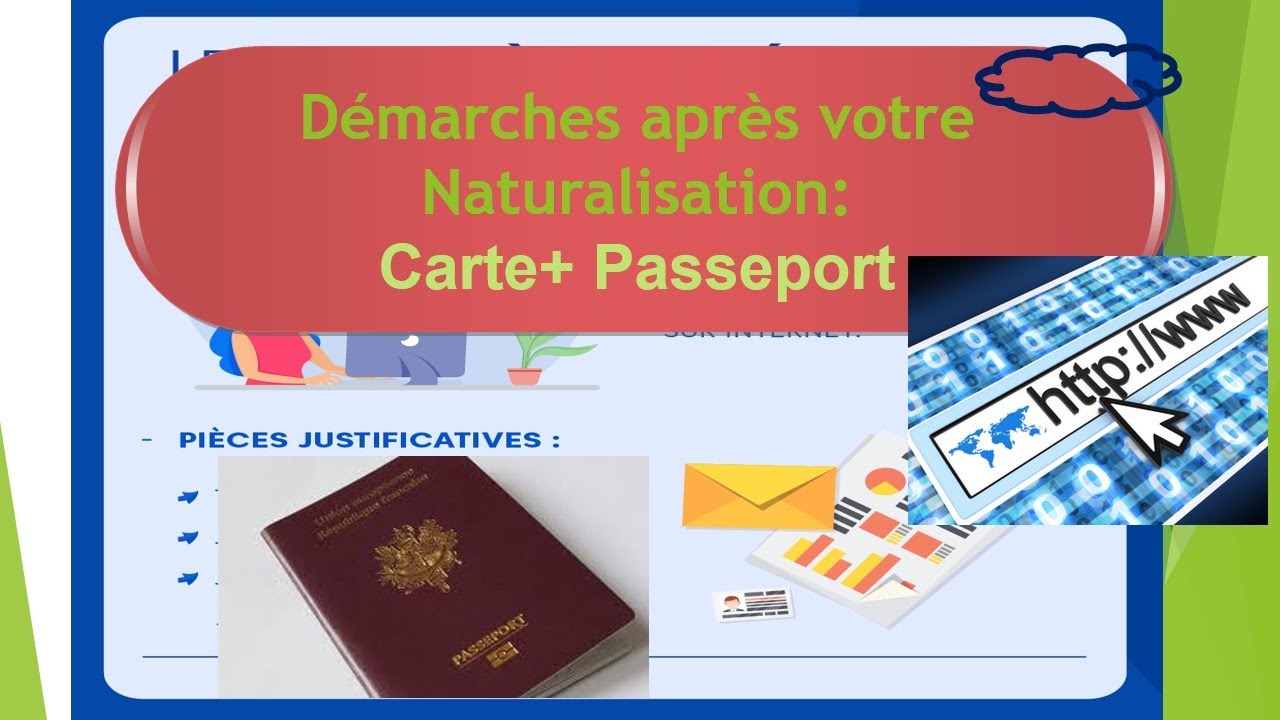 Que faire après naturalisation ? Demande en ligne de passeport et la carte nationale d'identité