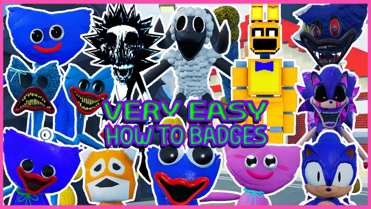 Roblox (UPDATE) How to get 15 Badges  in Become Tiky and Everything Else Again