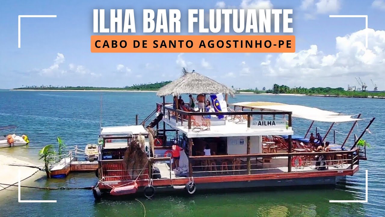 ILHA FLUTUANTE - Praia de Suape - Cabo de Santo Agostinho PE
