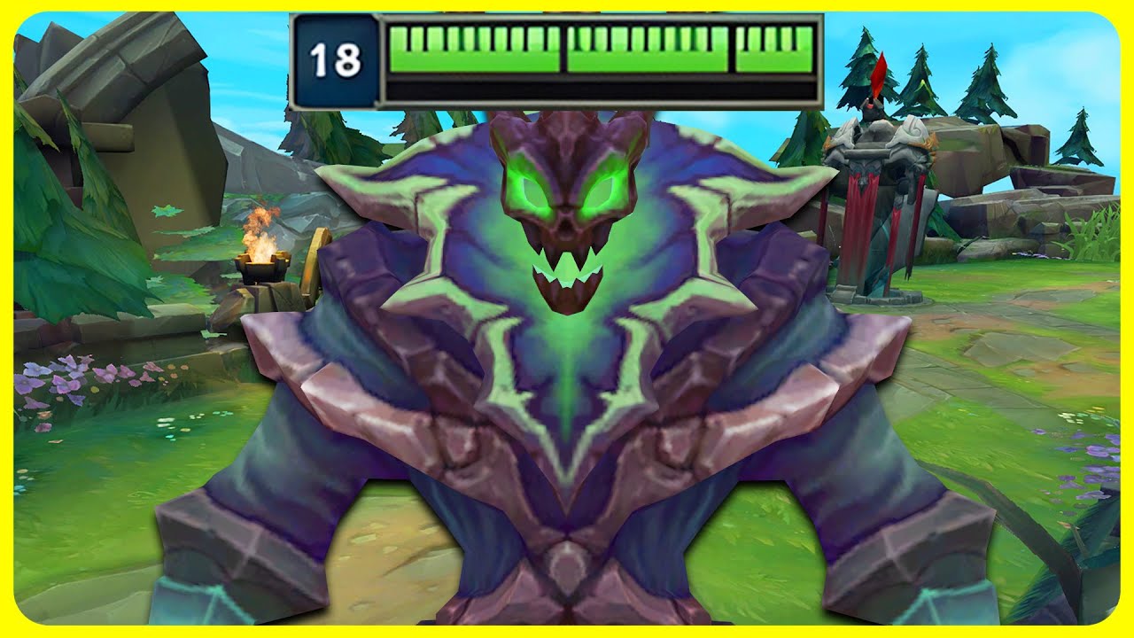 ADCYİ TEKLEYEN AP THRESH ( OYUNA AI GELDİ )