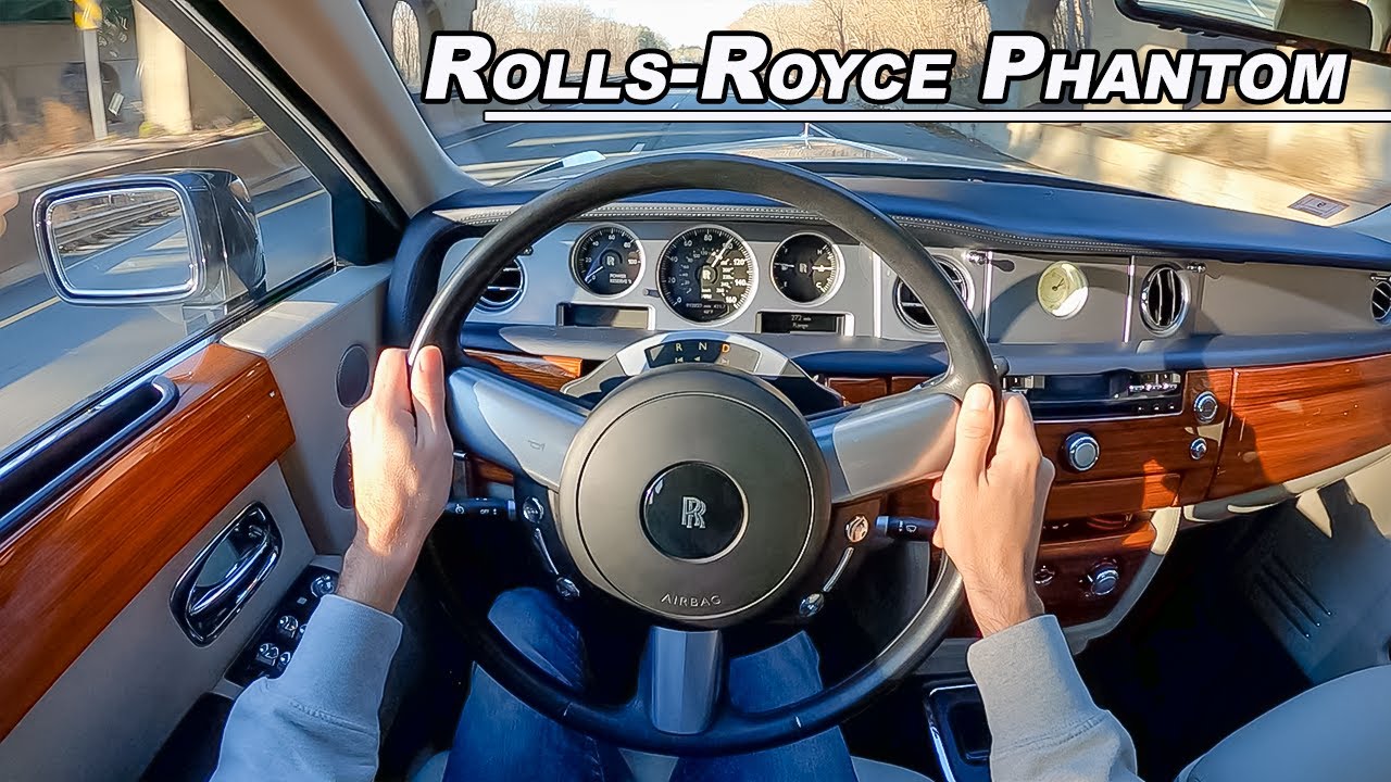 2008 Rolls-Royce Phantom Tungsten Edition - What It's Really Like to Drive the Best Luxury Car (POV)