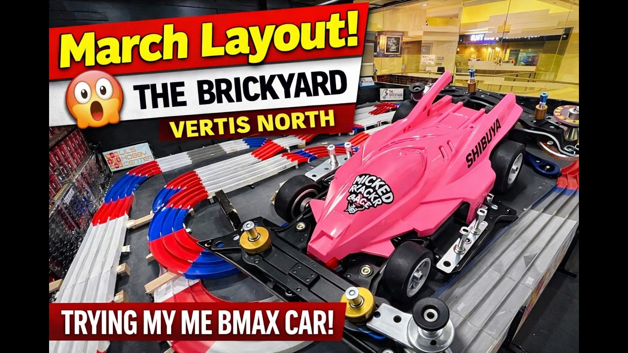 Пробую НОВУЮ трассу March Laot на трассе The Brickyard Vertis North | ME BMAX Run!