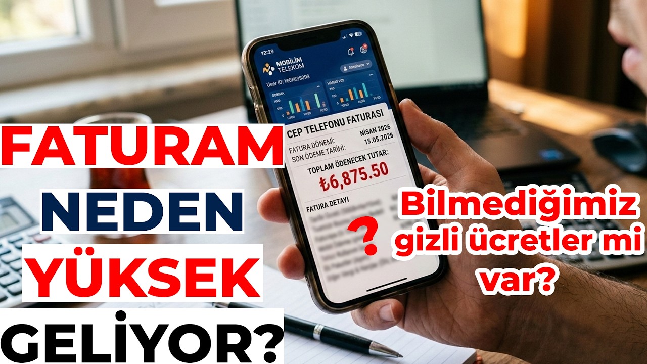FATURAM NEDEN YÜKSEK GELİYOR? GİZLİ ÜCRETLER NELER?