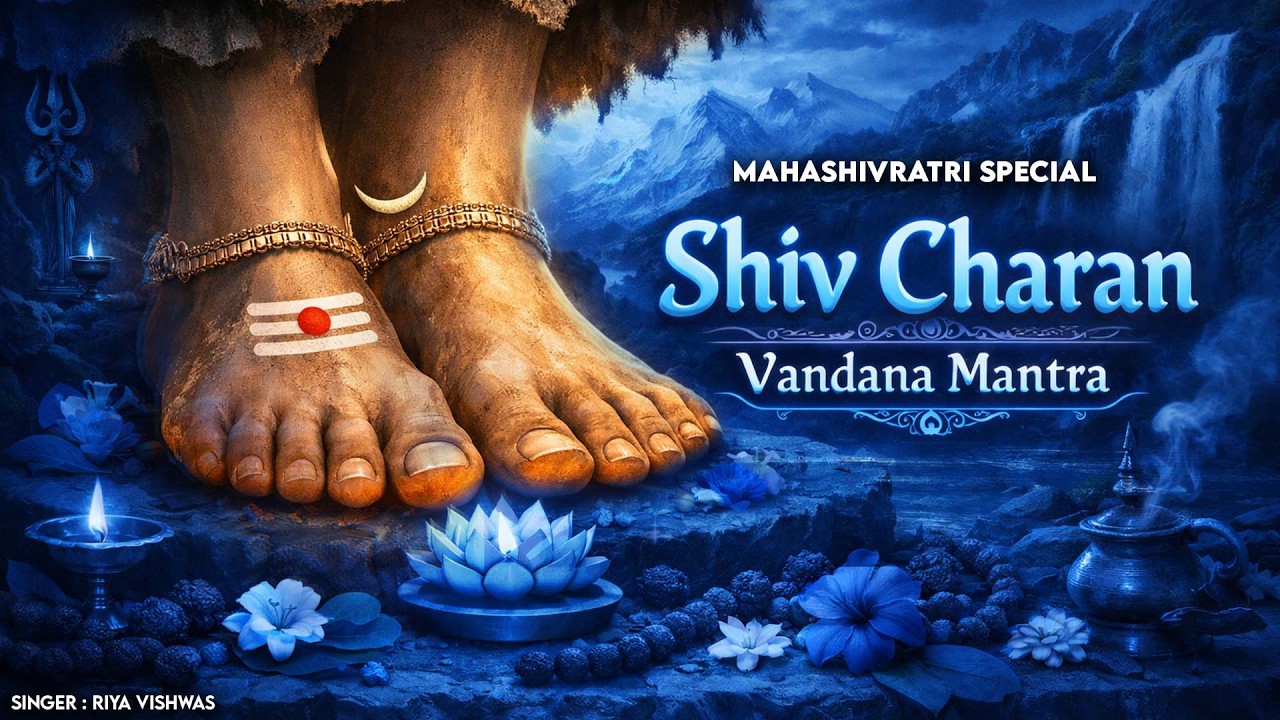 शिव चरण वंदना मंत्र | Shiv Charan Vandana Mantra | Riya Vishwas | Mahashivratri Special Mantra