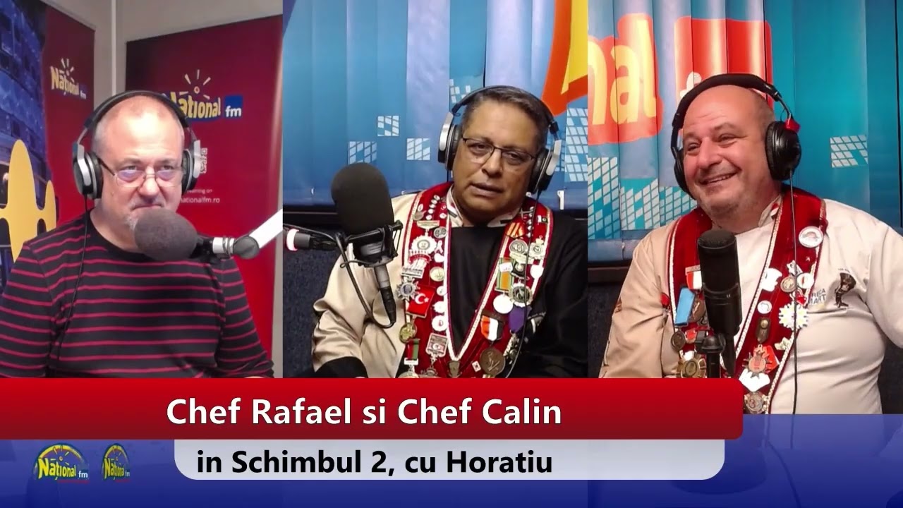 Chef Rafael si Chef Călin Anghel - rețete și secrete culinare