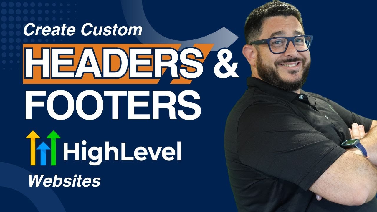 Создавайте пользовательские верхние и нижние колонтитулы на веб-сайтах высокого уровня