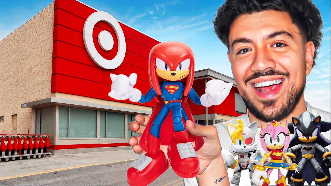 Я купил ВСЕ НОВЫЕ фигурки Соника и DC в Target! (Поиск редких игрушек из 2-й волны)